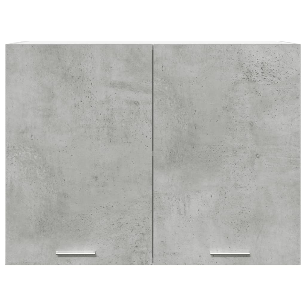Armário suspenso “Lyon” 80x31x60 cm cinza cimento