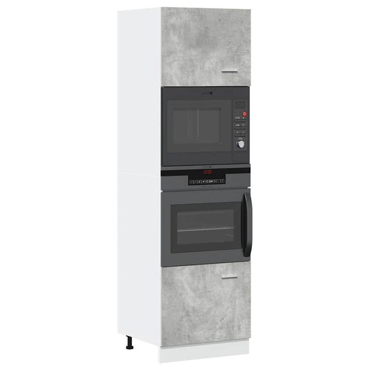 Armário para micro-ondas “Lyon” 60x57x207 cm cinza