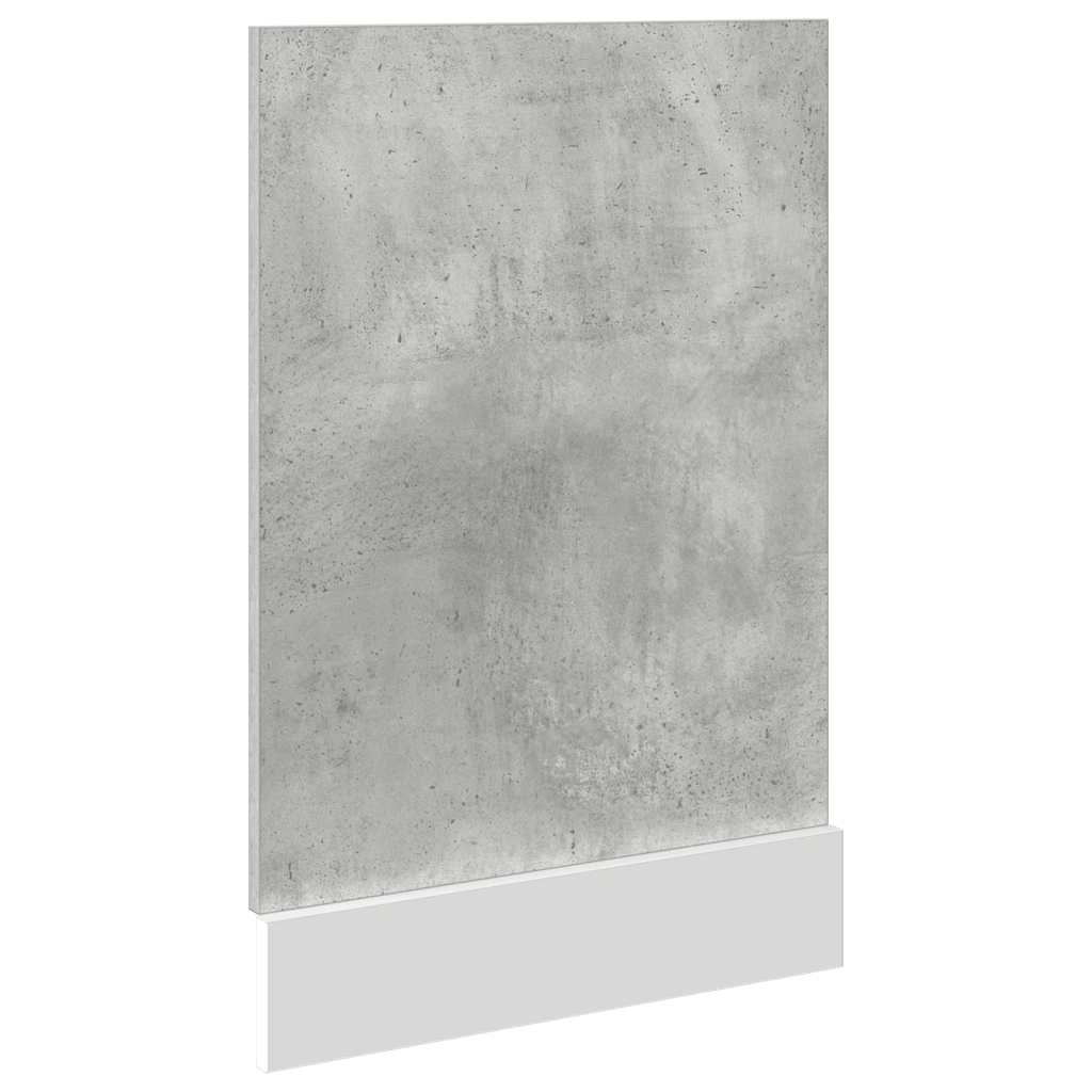 Painel máquina lavar louça “Lyon” 45x3x67 cm cinzento cimento