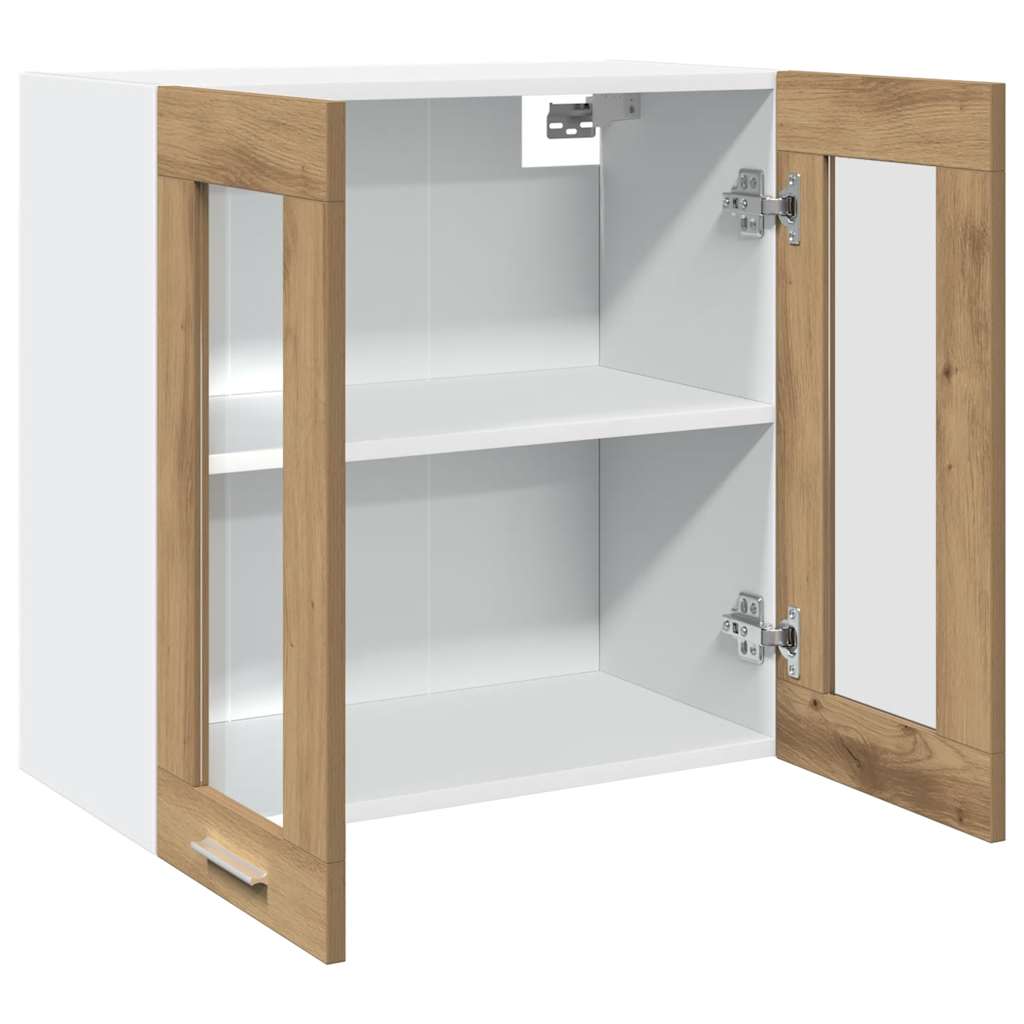 Armário parede para cozinha com porta vidro “Lyon”