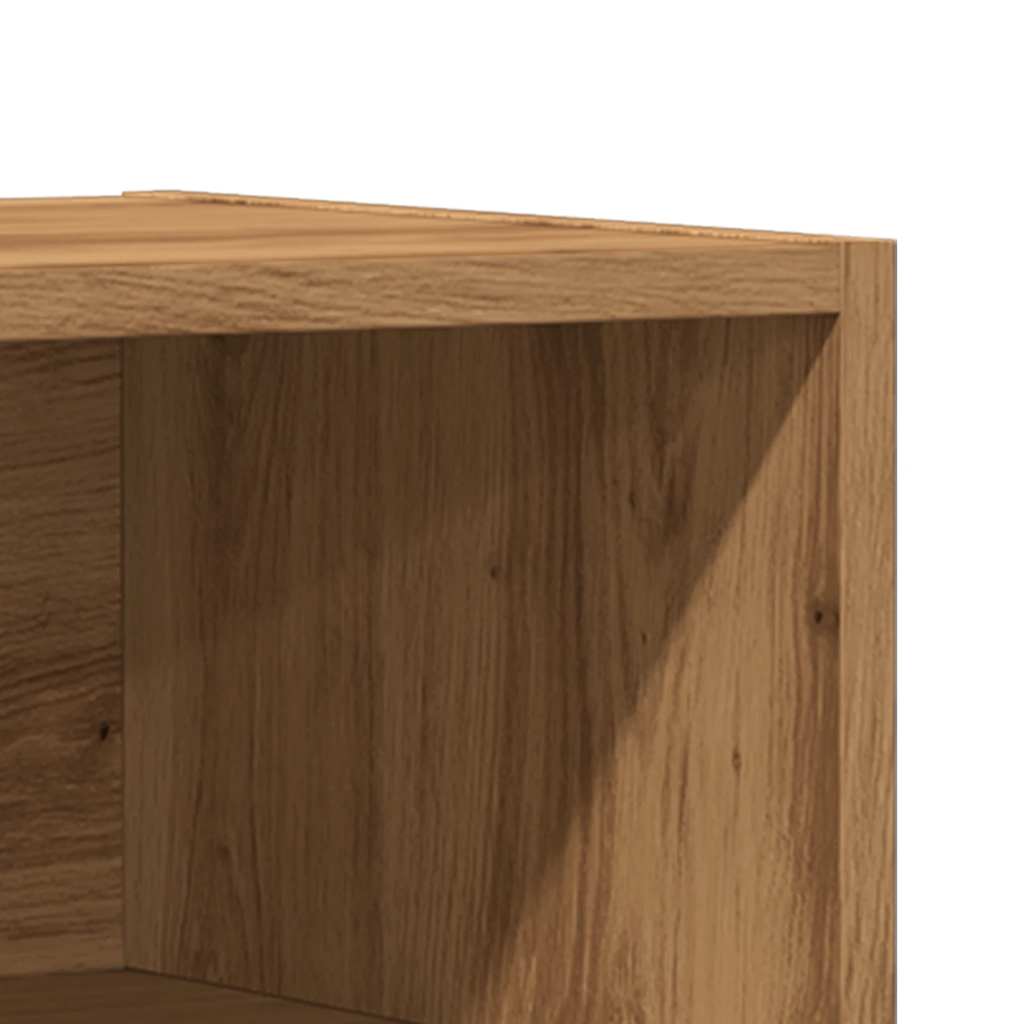Mesa de cabeceira em carvalho artesanal 40x30x50 cm