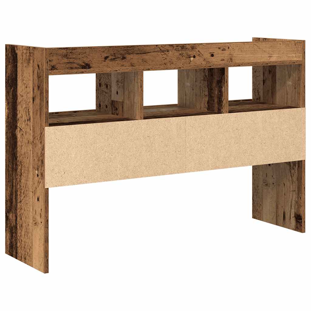 Aparador madeira velha 105x30x70 cm madeira trabalhada