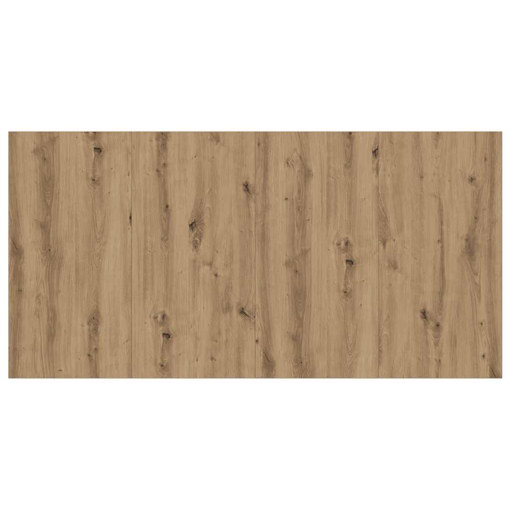 Cabeceira cama 160x1,5x80 cm deriv. madeira carvalho artisiano