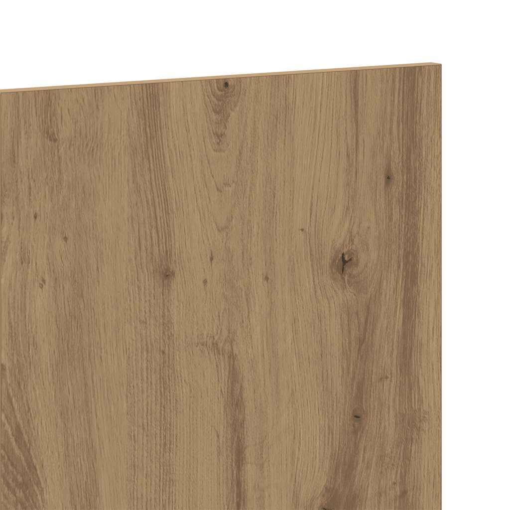 Cabeceira cama 160x1,5x80 cm deriv. madeira carvalho artisiano
