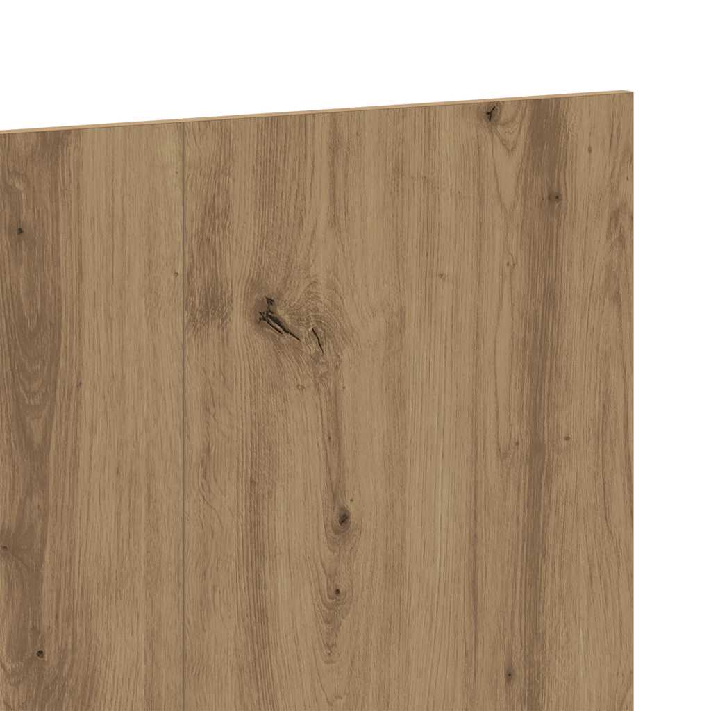 Cabeceira cama 200x1,5x80 cm deriv. madeira carvalho artisiano