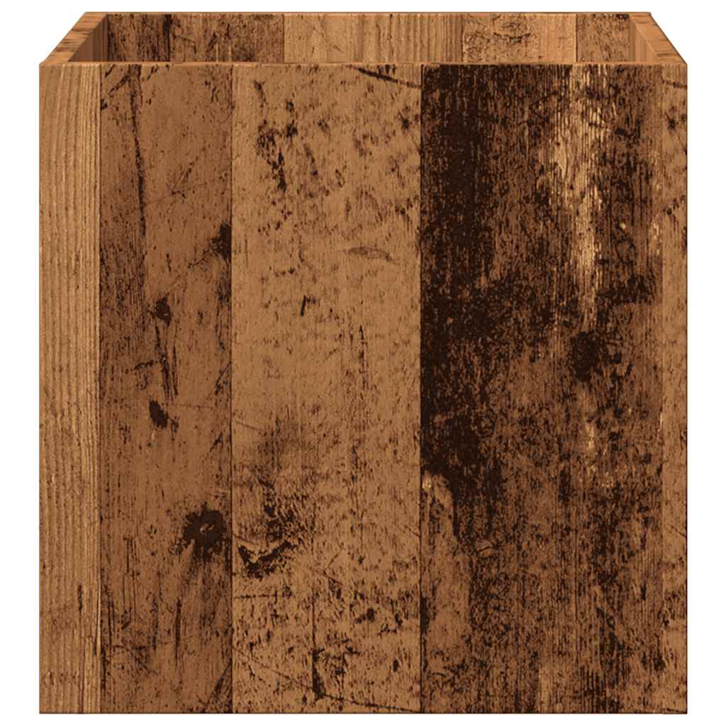 Vaso/floreira 40x40x40 cm derivados de madeira madeira velha