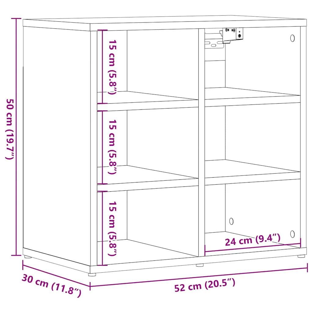 Sapateiras 2 pcs madeira velha 52x30x50 cm
