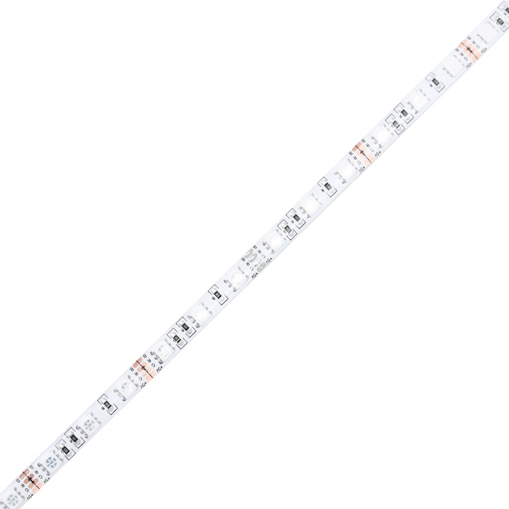 Cabeceira c/ LEDs 200x18,5x103,5cm deriv. madeira madeira velha