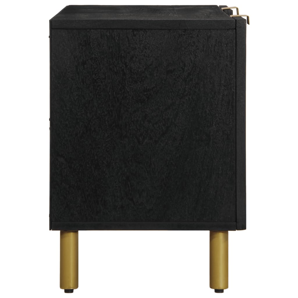 Móvel de TV de derivados de madeira preto