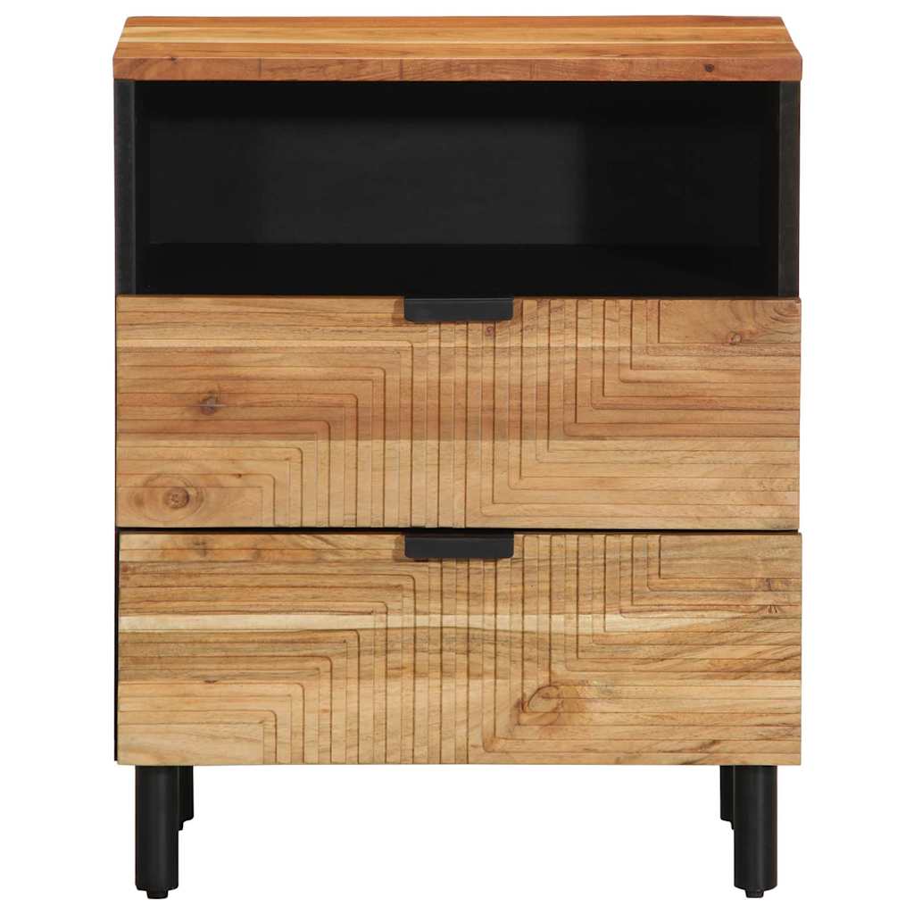 Armário de Cabeceira com gaveta Castanho 50 x 33 x 62 cm