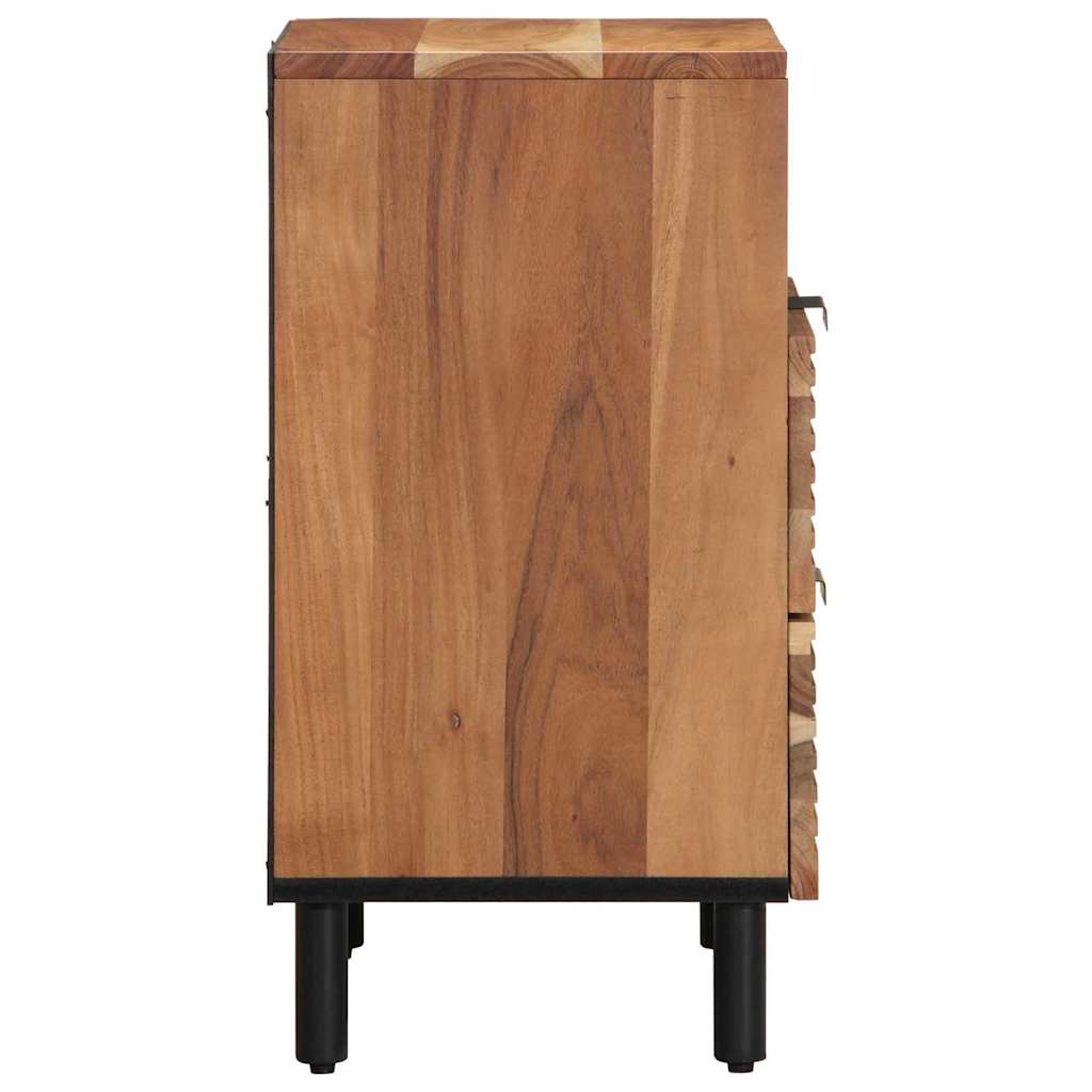 Armário de Cabeceira com gaveta Castanho 50 x 33 x 62 cm