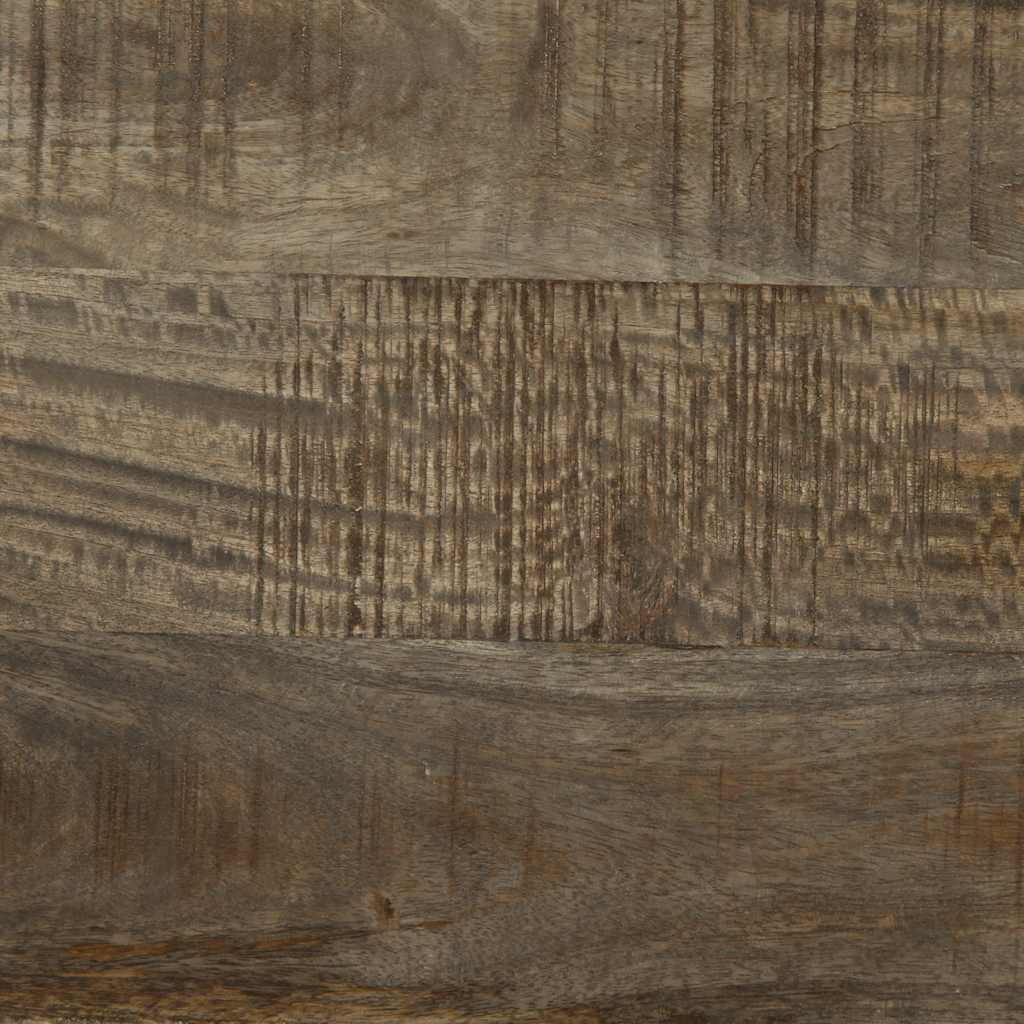 Móvel TV cinzento claro de madeira mangueira maciça