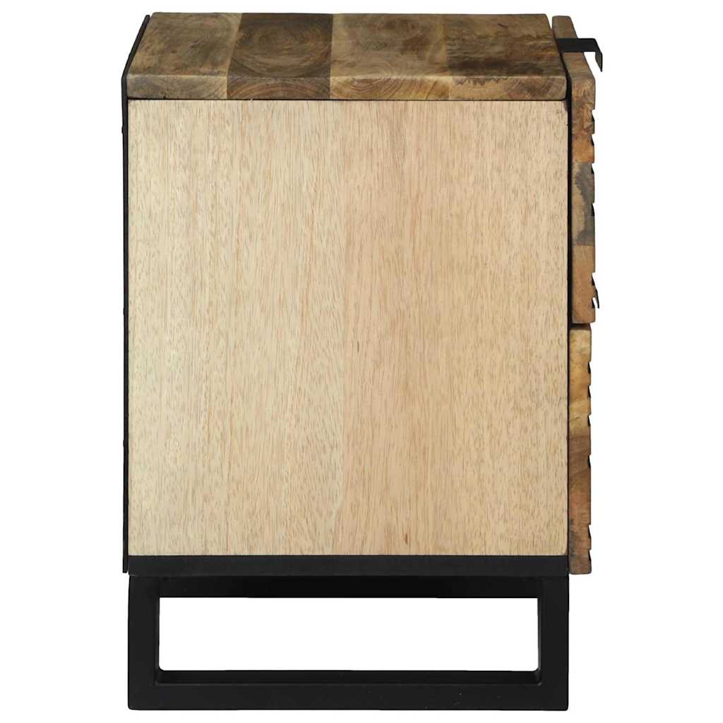 Armário de Cabeceira com gaveta Castanho 40 x 33 x 46 cm