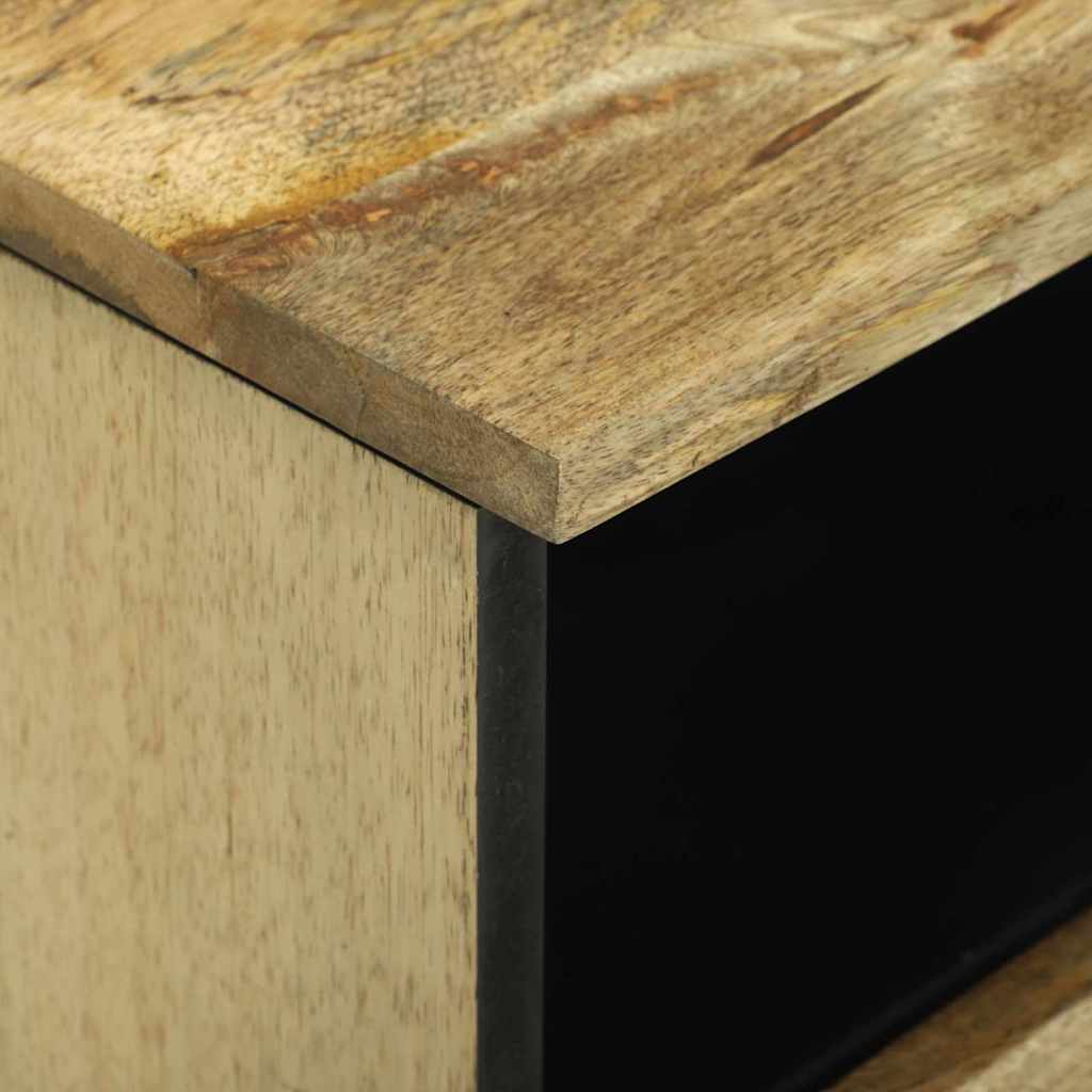 Armário de Cabeceira com gaveta 2 pcs Castanho 40 x 33 x 46 cm