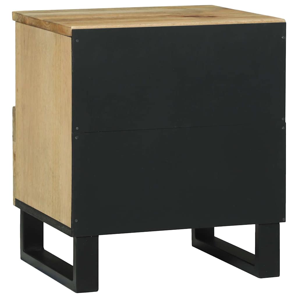 Armário de Cabeceira com gaveta 2 pcs Castanho 40 x 33 x 46 cm