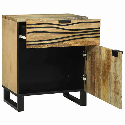 Armário de Cabeceira com gaveta Castanho 50 x 33 x 60 cm