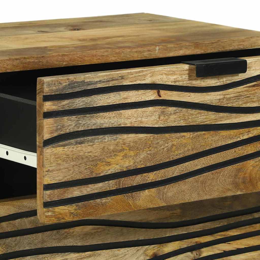 Armário de Cabeceira com gaveta Castanho 50 x 33 x 60 cm