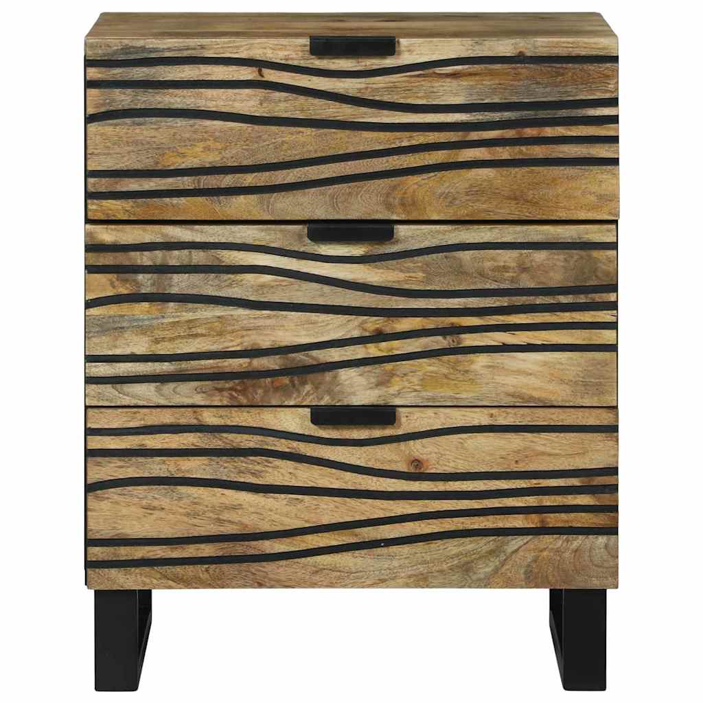Armário de Cabeceira com gaveta Castanho 50 x 33 x 60 cm