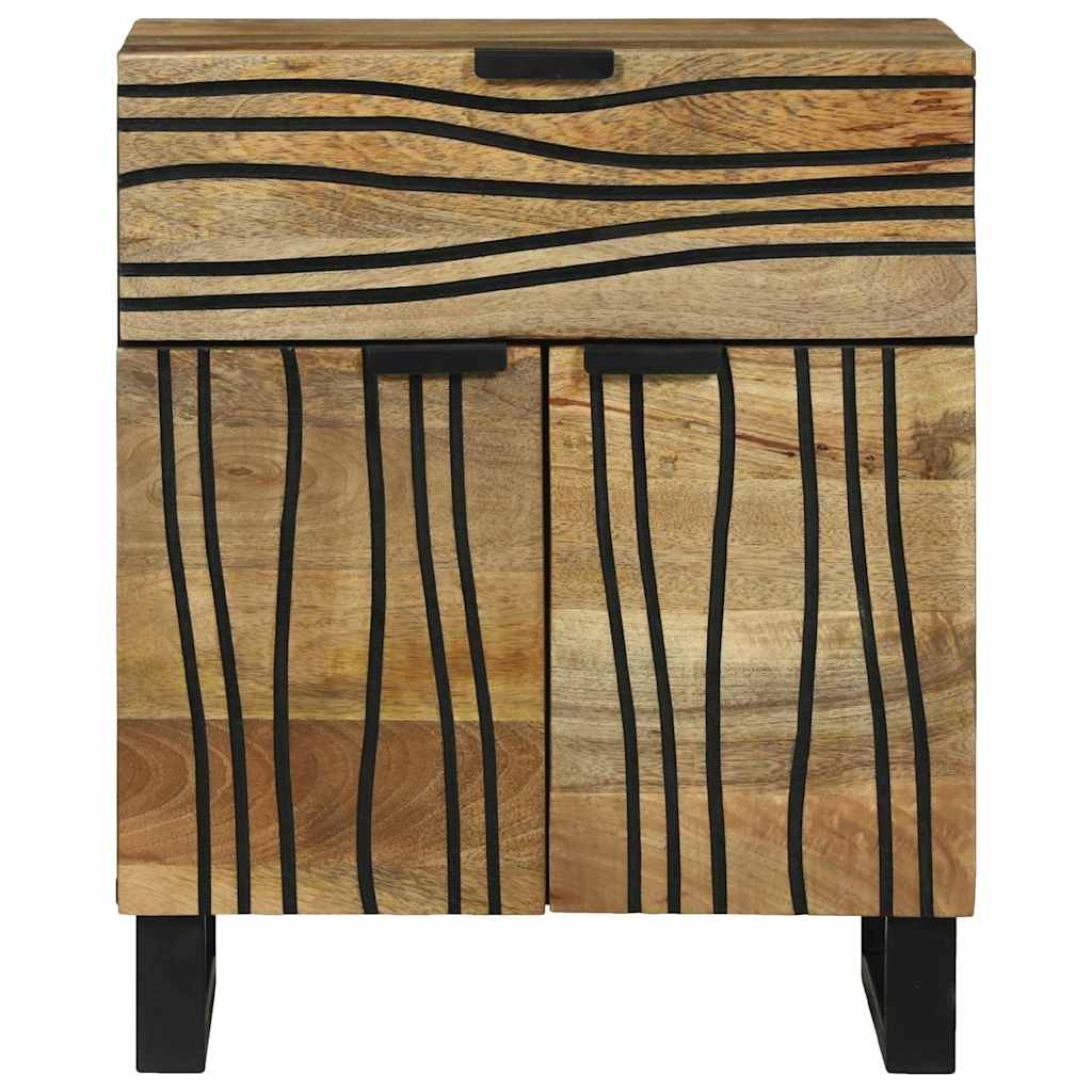 Armário de Cabeceira com gaveta Castanho 50 x 33 x 60 cm