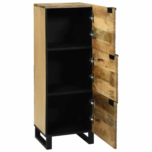 Highboard Castanho 40 x 33 x 110 cm Madeira de mangueira maciça