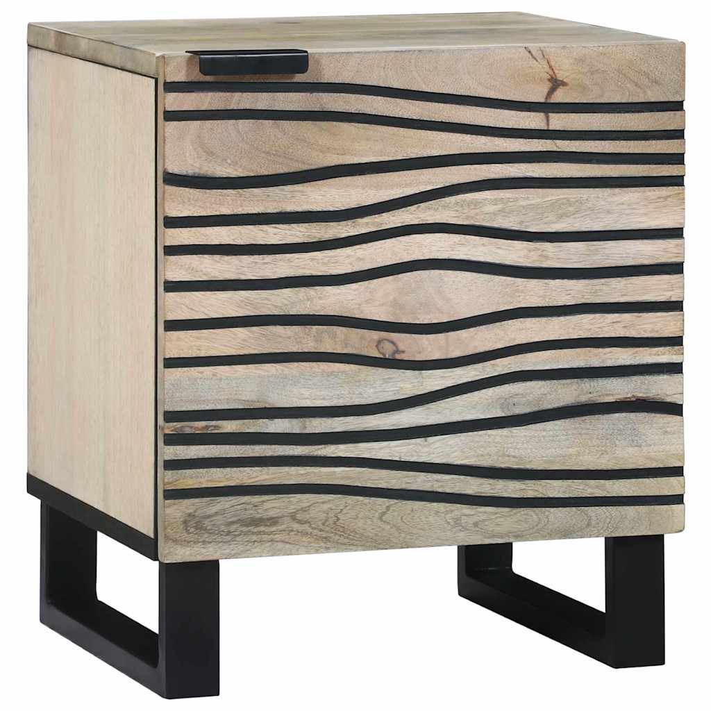 Mesas de cabeceira 2 pcs Natural 40 x 33 x 46 cm