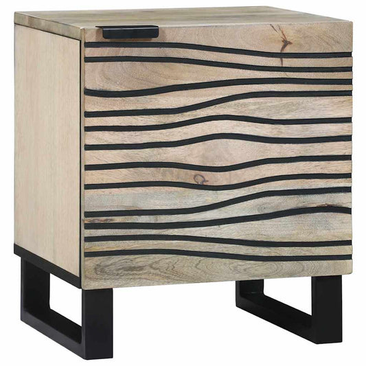 Mesas de cabeceira 2 pcs Natural 40 x 33 x 46 cm