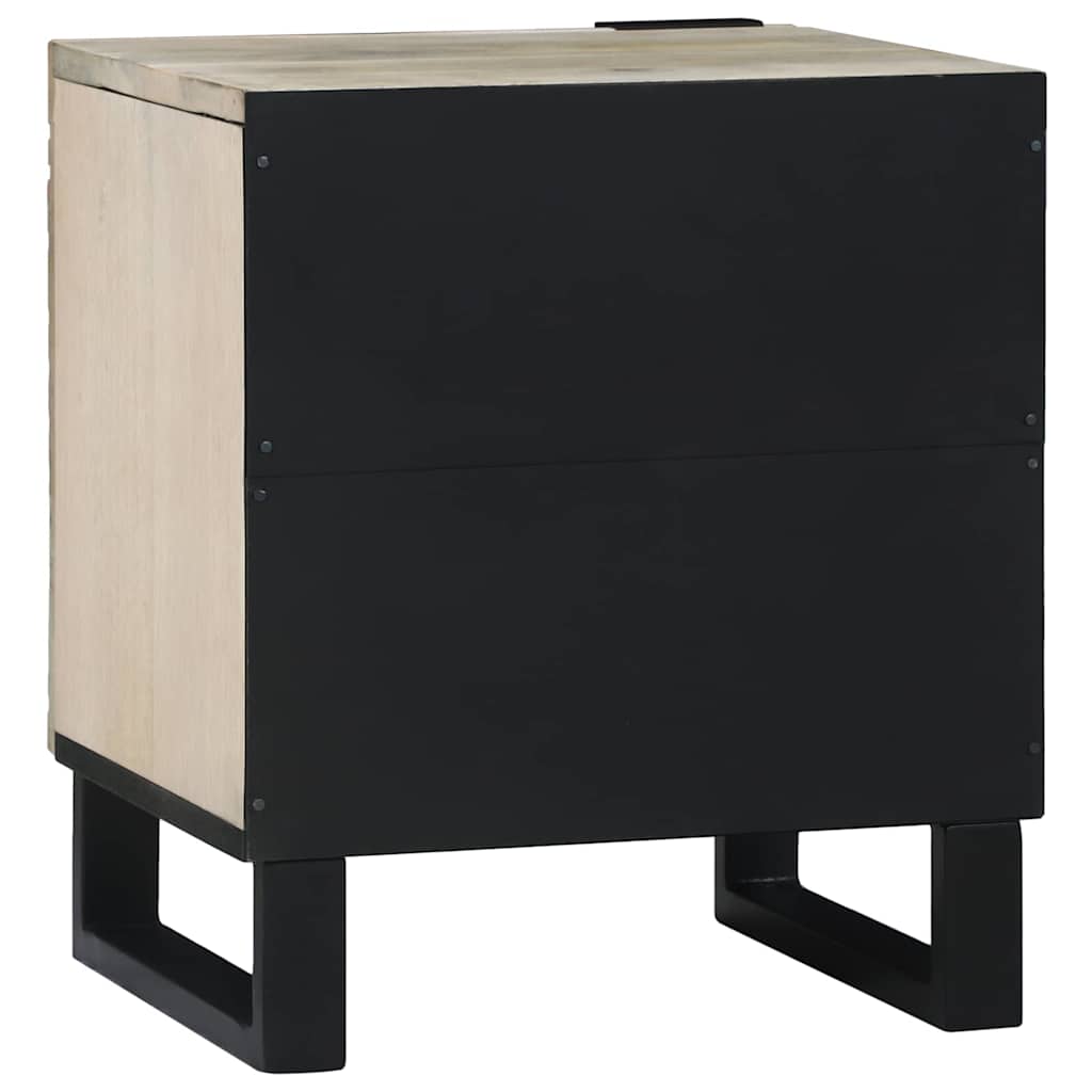 Mesas de cabeceira 2 pcs Natural 40 x 33 x 46 cm