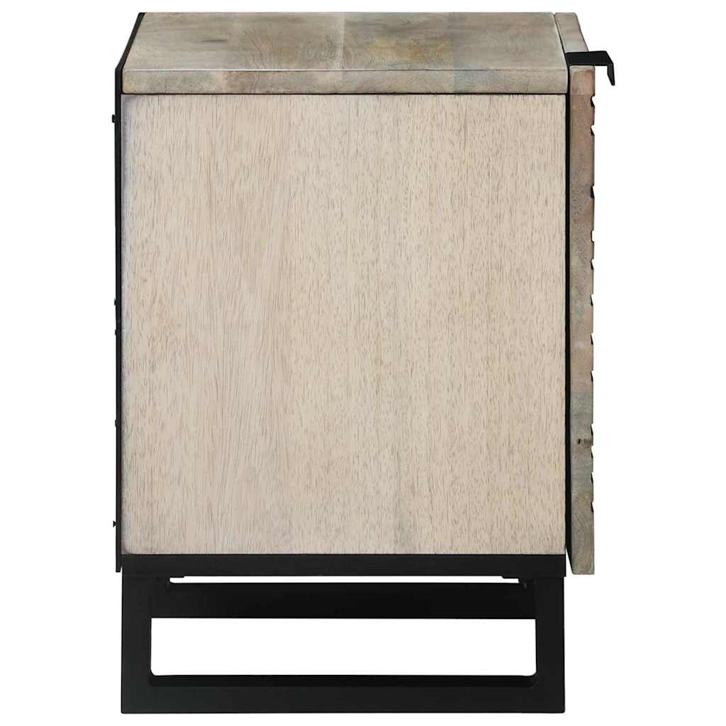 Mesas de cabeceira 2 pcs Natural 40 x 33 x 46 cm
