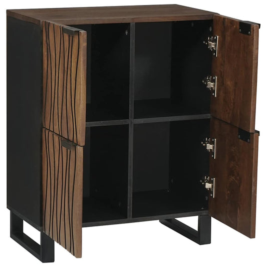 Armários e Estantes para Armazenamento de Mídia Castanho