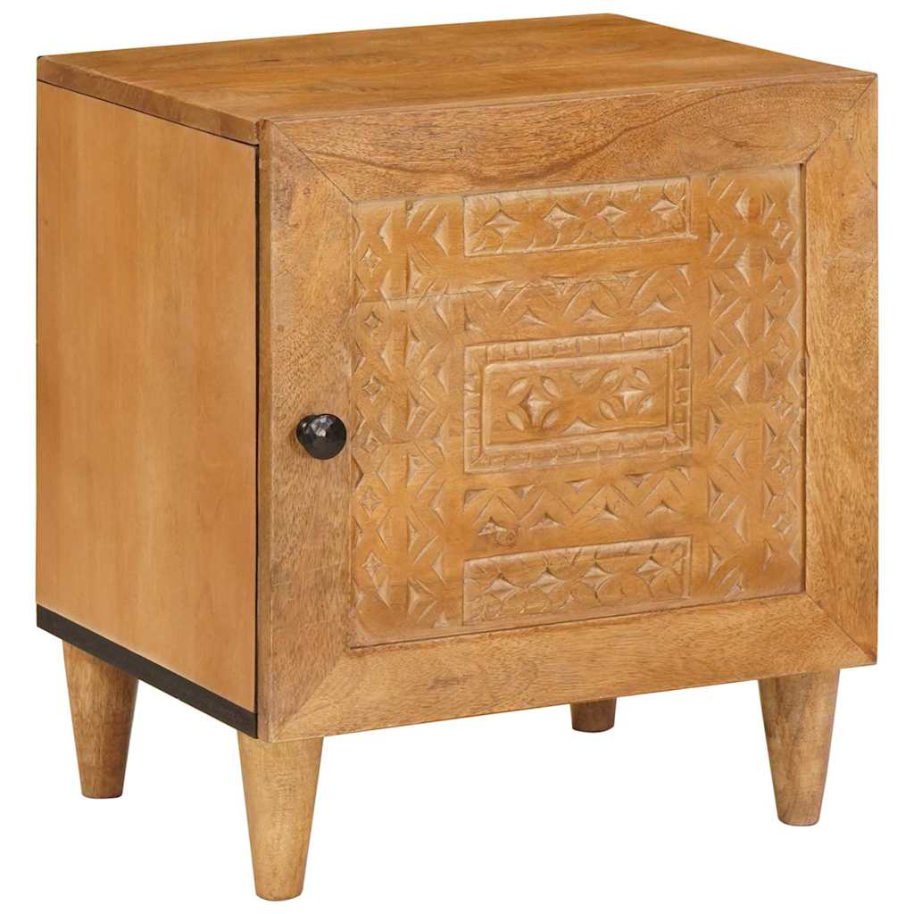 Mesa-de-cabeceira 2 pcs Castanho-claro 40 x 33 x 46 cm