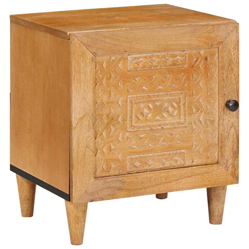 Mesa-de-cabeceira 2 pcs Castanho-claro 40 x 33 x 46 cm