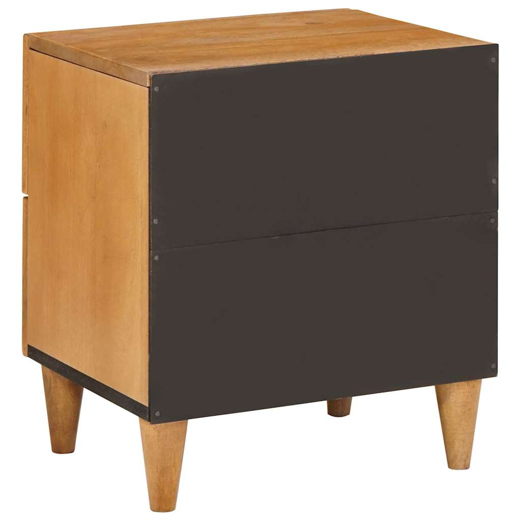Mesa-de-cabeceira com gaveta Castanho-claro 40 x 33 x 46 cm