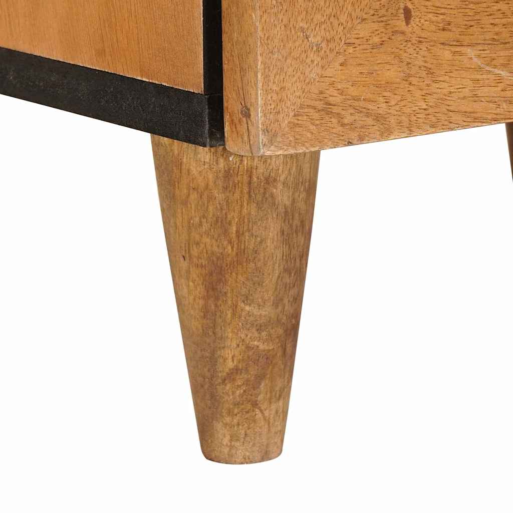 Mesa-de-cabeceira com gaveta Castanho-claro 40 x 33 x 46 cm