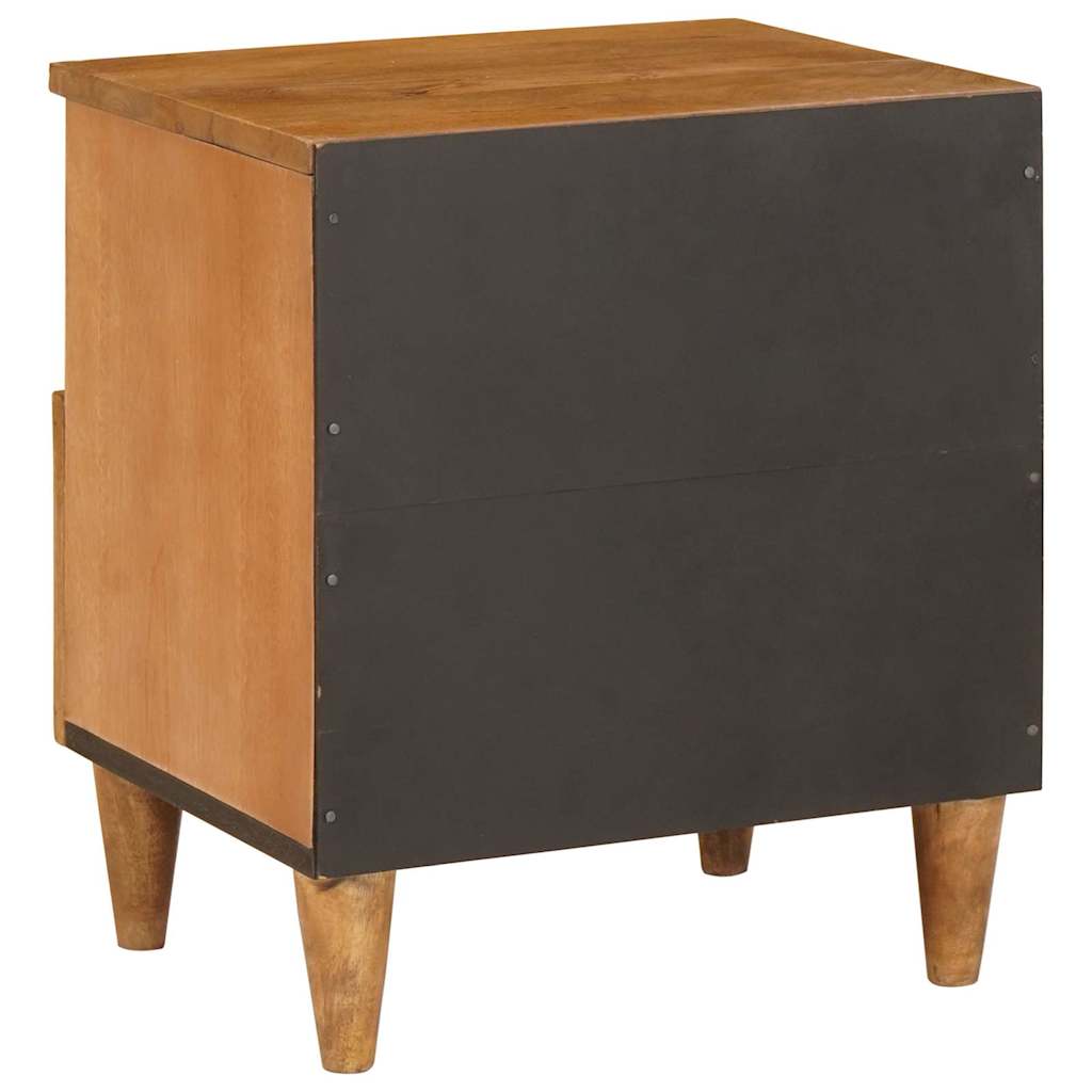 Mesa-de-cabeceira com gaveta Castanho-claro 40 x 33 x 46 cm