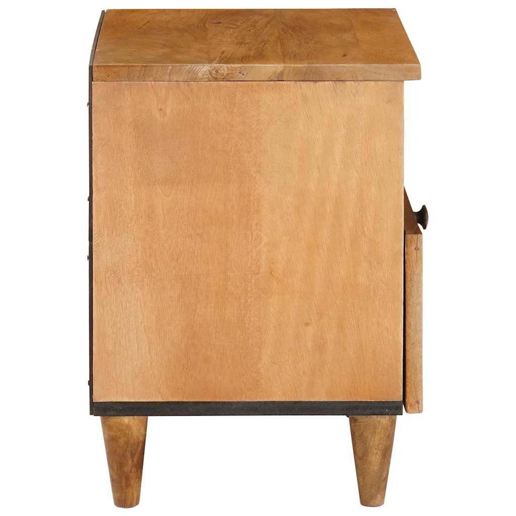 Mesa-de-cabeceira com gaveta Castanho-claro 40 x 33 x 46 cm