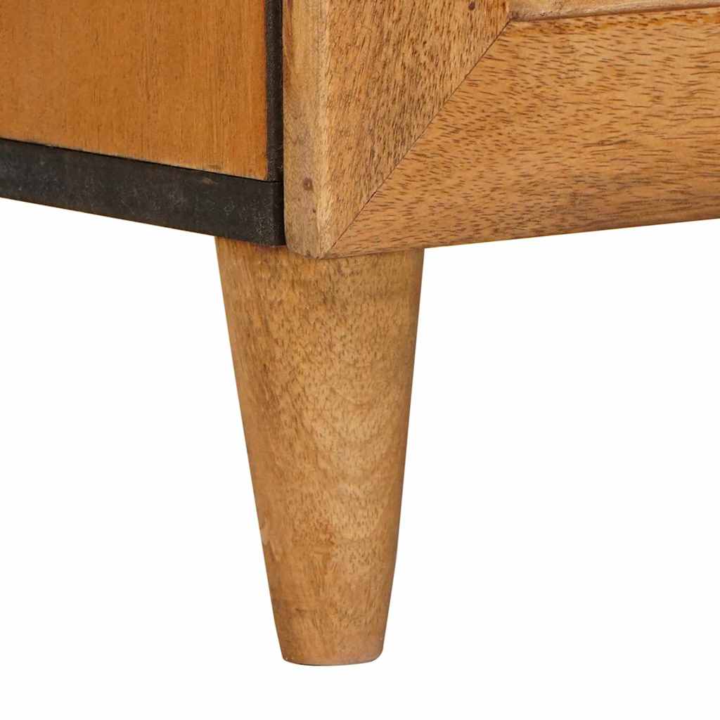 Mesa-de-cabeceira com gaveta Castanho-claro 50 x 33 x 60 cm