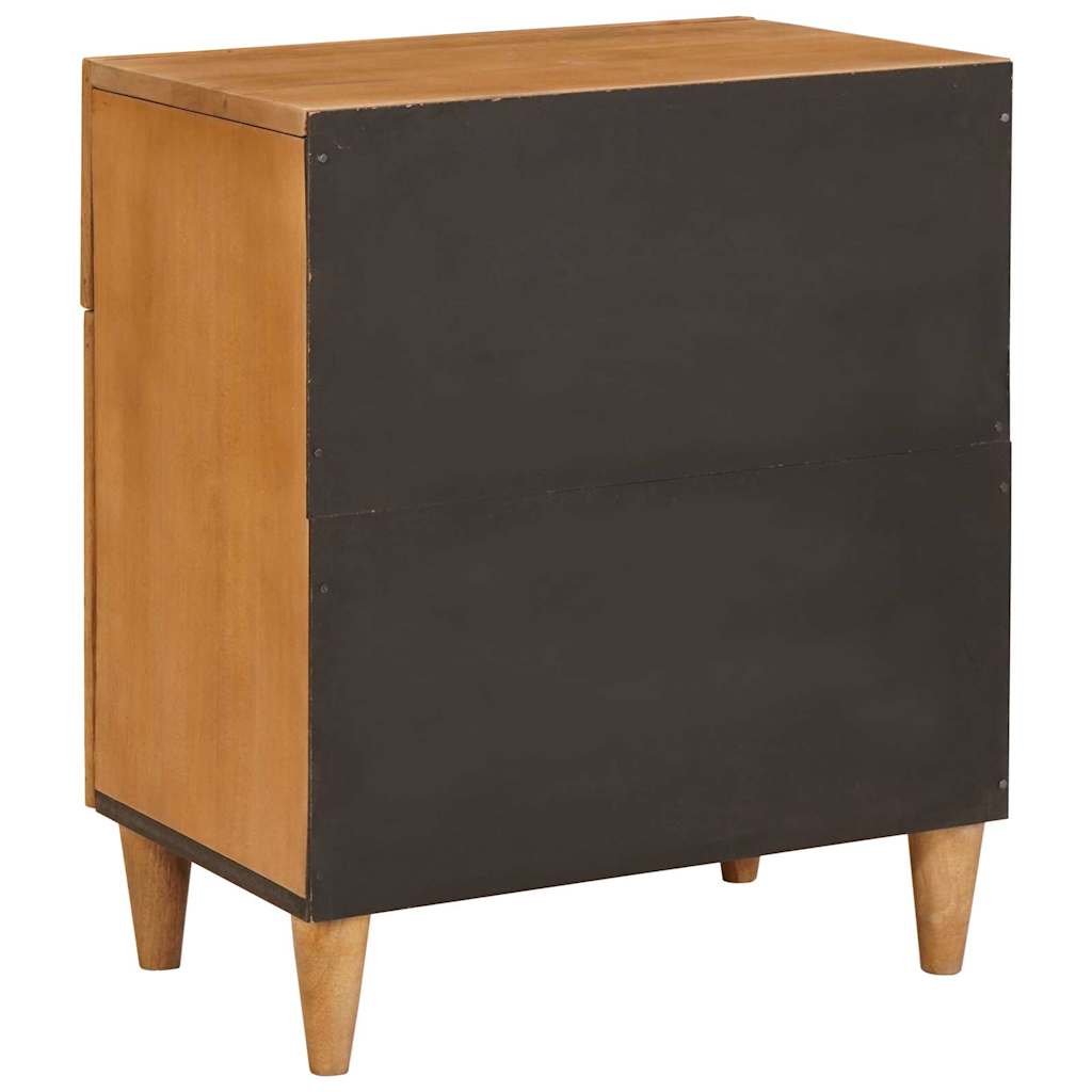 Mesa-de-cabeceira com gaveta Castanho-claro 50 x 33 x 60 cm