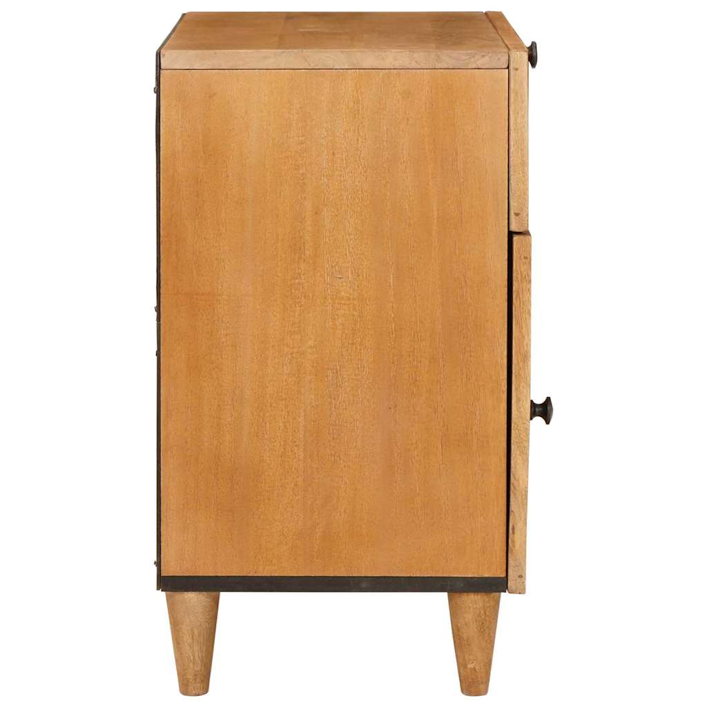 Mesa-de-cabeceira com gaveta Castanho-claro 50 x 33 x 60 cm