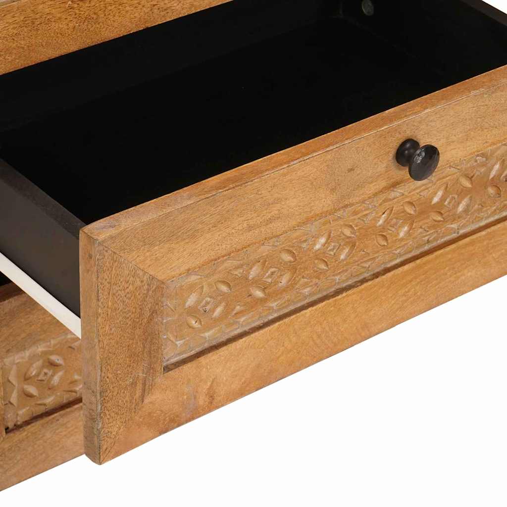 Mesa-de-cabeceira com gaveta Castanho-claro 50 x 33 x 60 cm