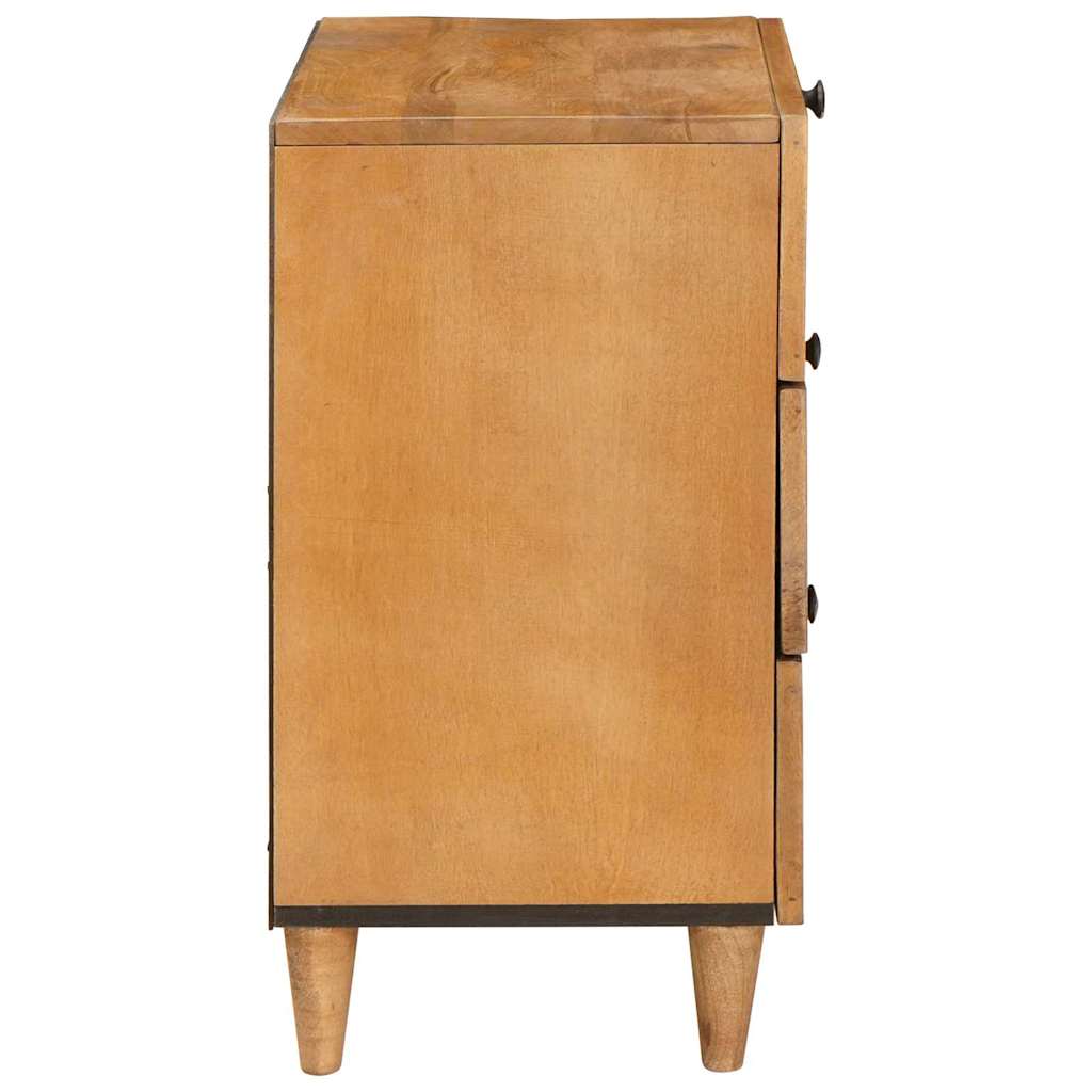 Mesa-de-cabeceira com gaveta Castanho-claro 50 x 33 x 60 cm