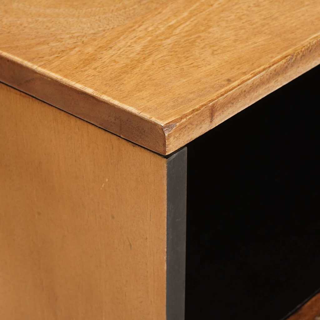 Mesa-de-cabeceira com gaveta Castanho-claro 50 x 33 x 60 cm
