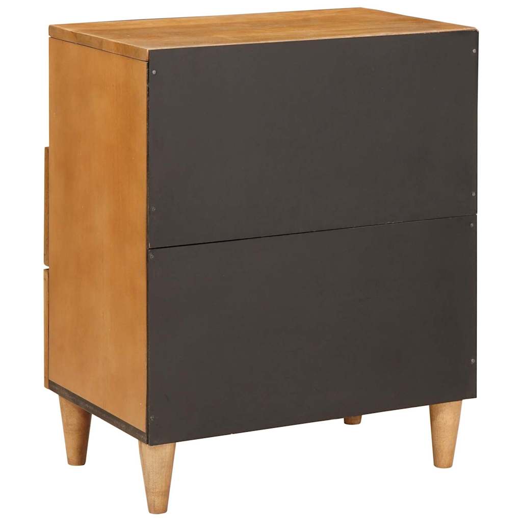 Mesa-de-cabeceira com gaveta Castanho-claro 50 x 33 x 60 cm