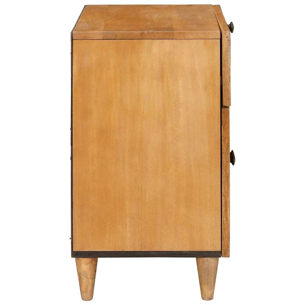 Mesa-de-cabeceira com gaveta Castanho-claro 50 x 33 x 60 cm