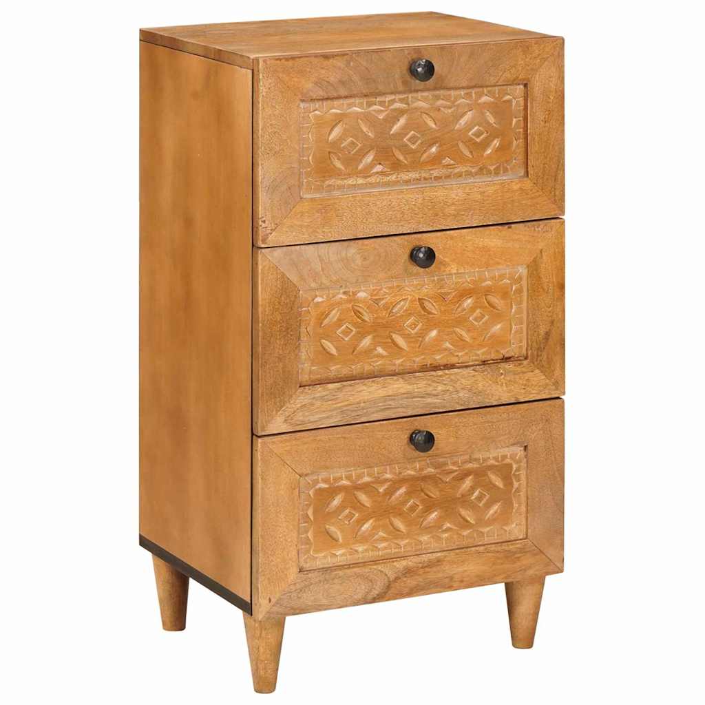 Buffet com gaveta Castanho-claro 33.5 x 40 x 75 cm