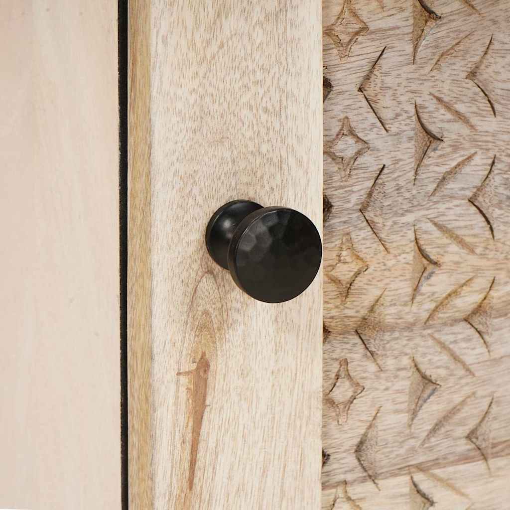 Mesa-de-cabeceira 2 pcs Bege 40 x 33 x 46 cm