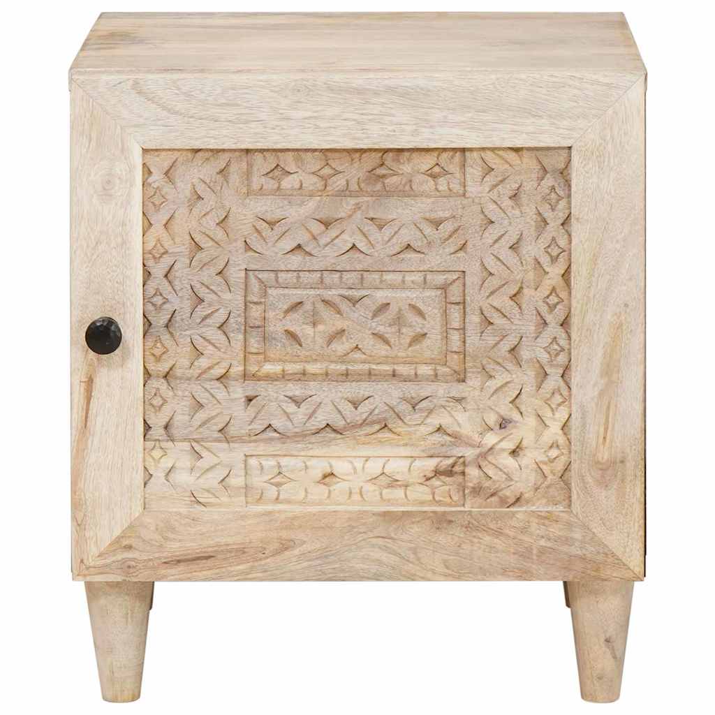 Mesa-de-cabeceira 2 pcs Bege 40 x 33 x 46 cm