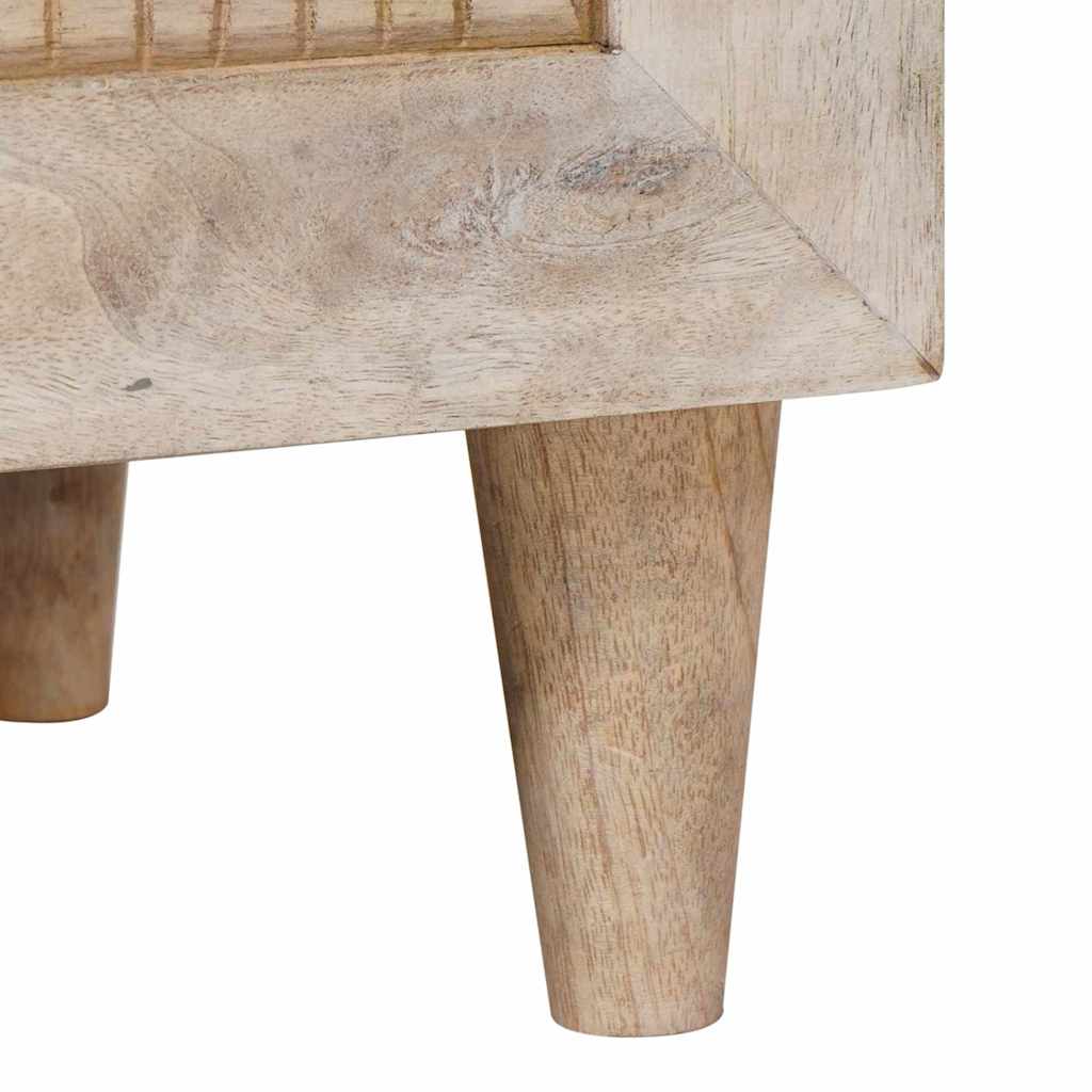 Mesa-de-cabeceira com gaveta Bege 40 x 33 x 46 cm