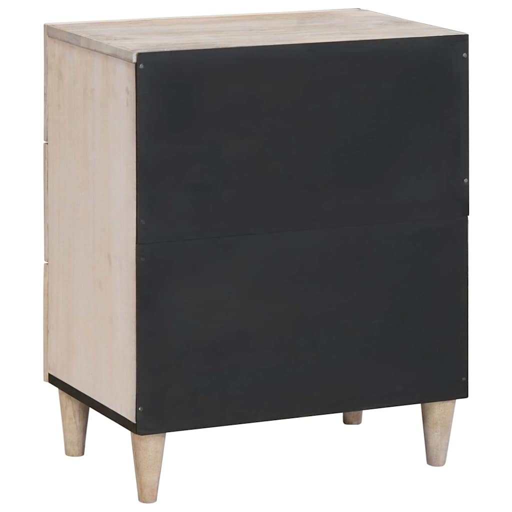 Mesa-de-cabeceira com gaveta Bege 50 x 33 x 60 cm