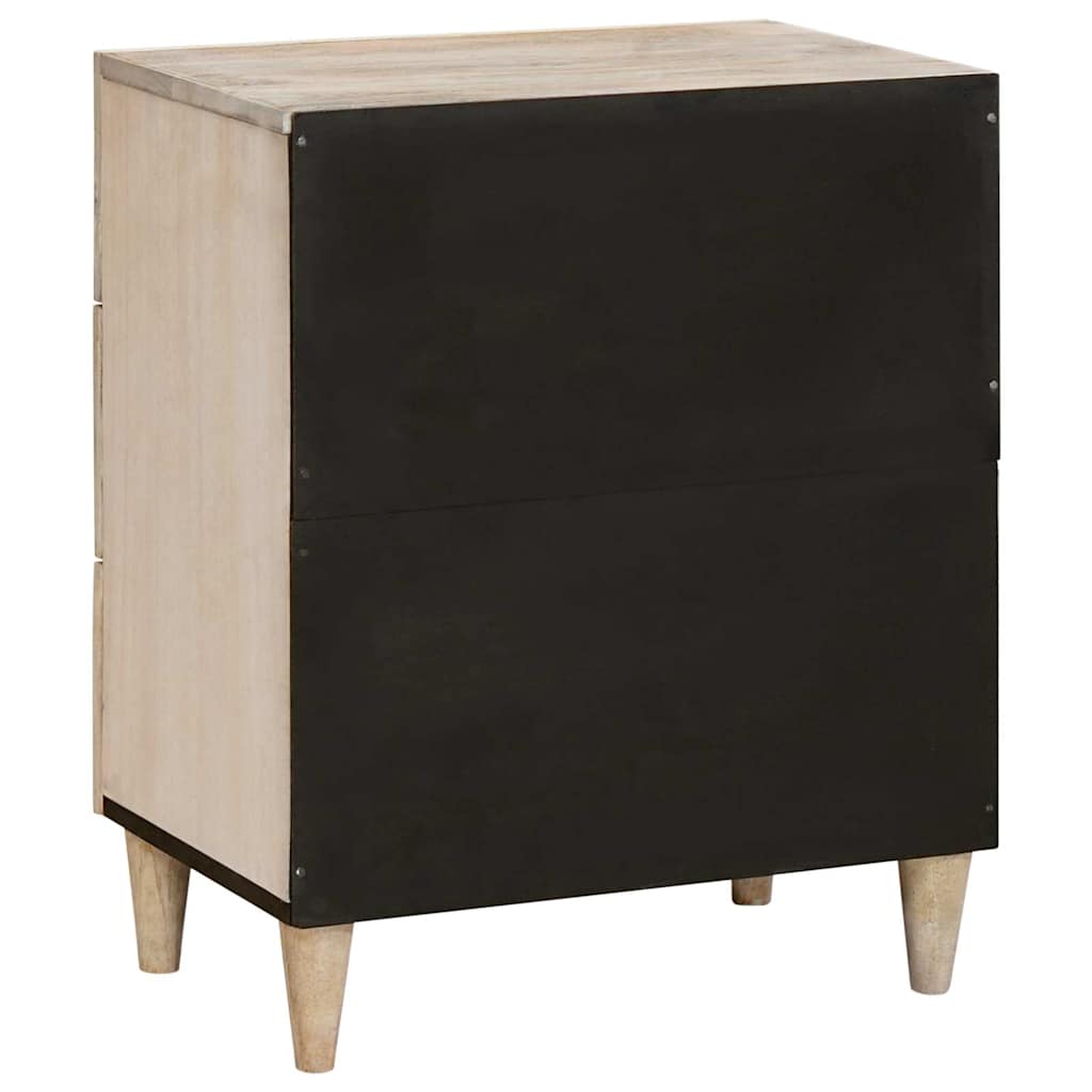 Mesa-de-cabeceira com gaveta Bege 50 x 33 x 60 cm