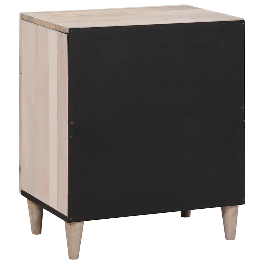 Mesa-de-cabeceira com gaveta com porta Bege 50 x 33 x 60 cm